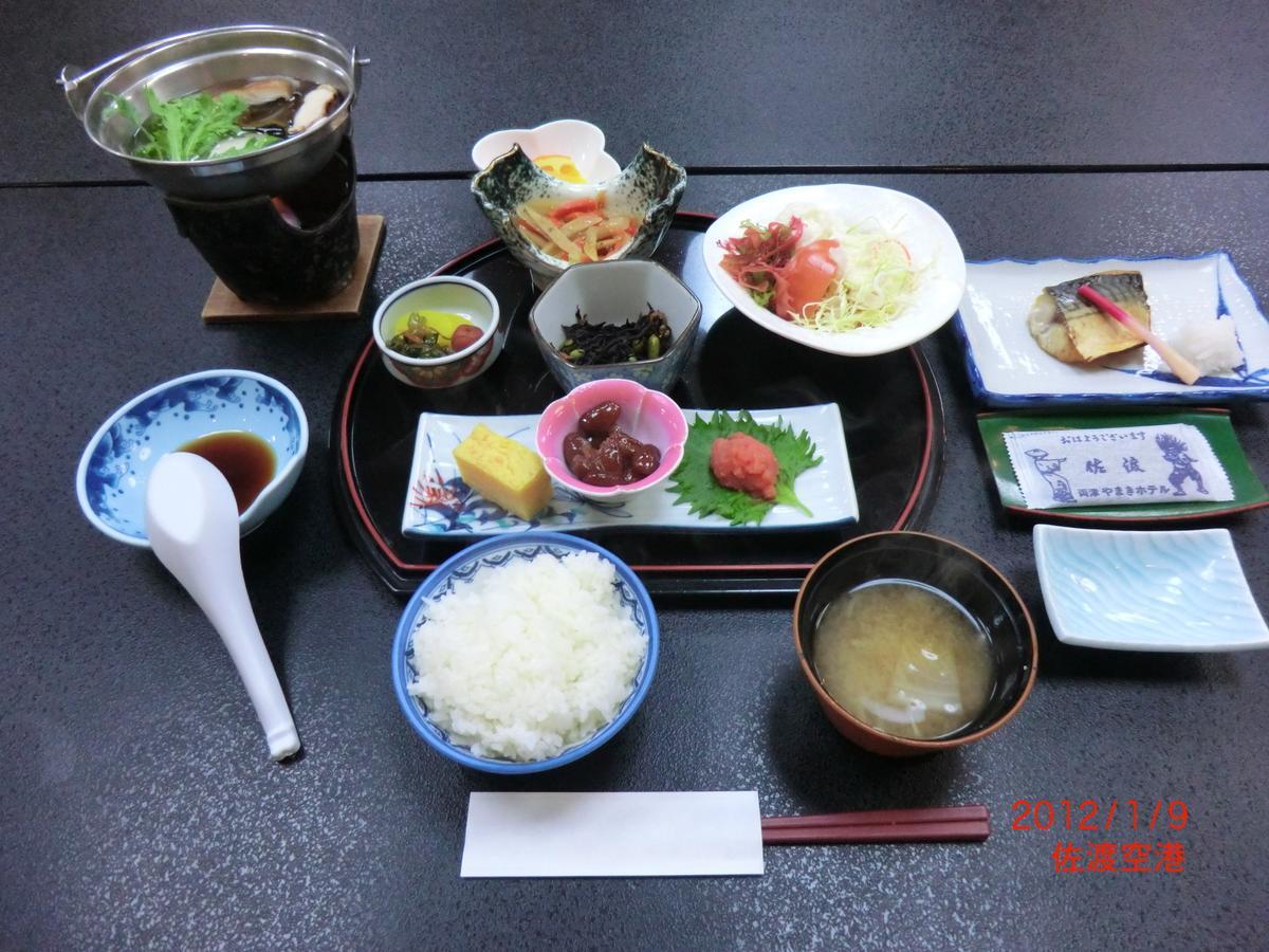 Ryotsu Yamaki Hotel Sado ภายนอก รูปภาพ